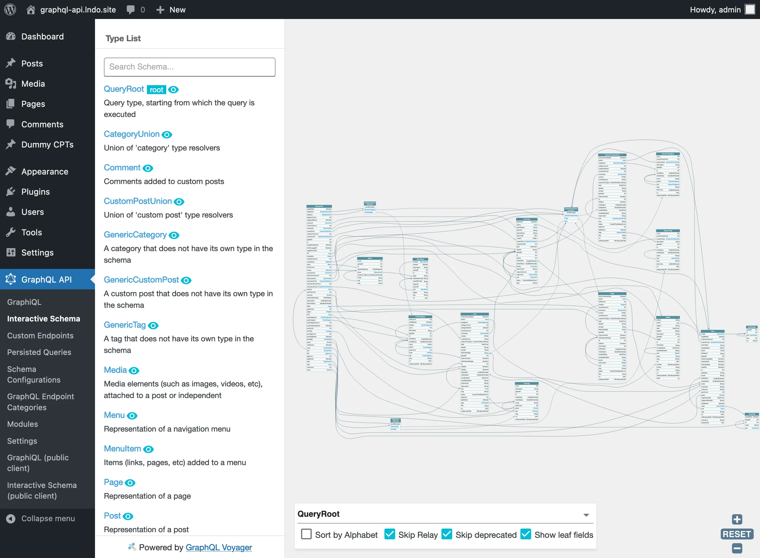 GraphQL schema